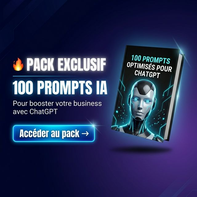 Pack 100 Prompts ChatGPT optimisés